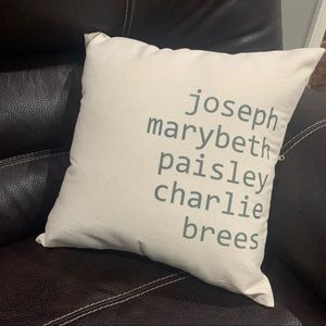 Personalized pillow case